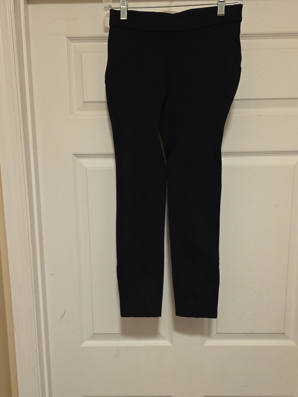 J Brand Black Cropped Slim Ankle Pants